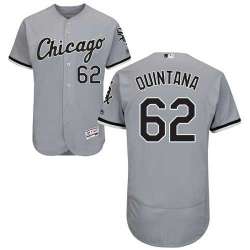 Chicago White Sox #62 Jose Quintana Gray Flexbase Stitched Jersey DingZhi