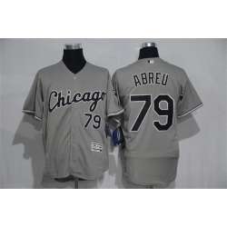 Chicago White Sox #79 Jose Abreu Gray 2016 Flexbase Collection Stitched Jersey