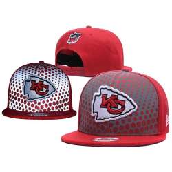 Chiefs Team Logo Red Reflective Adjustable Hat GS