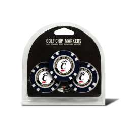 Cincinnati Bearcats Golf Chip with Marker 3 Pack