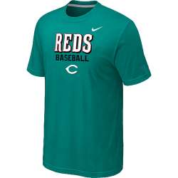 Cincinnati Reds 2014 Home Practice T-Shirt - Green