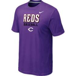 Cincinnati Reds 2014 Home Practice T-Shirt - Purple