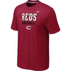 Cincinnati Reds 2014 Home Practice T-Shirt - Red