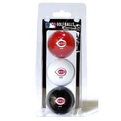 Cincinnati Reds Golf Balls 3 Pack