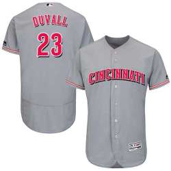 Cincinnati Reds #23 Adam Duvall Gray Flexbase Stitched Jersey DingZhi