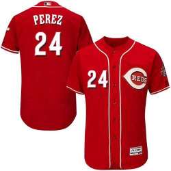 Cincinnati Reds #24 Tony Perez Red Flexbase Stitched Jersey DingZhi