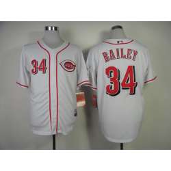 Cincinnati Reds #34 Bailey White Jerseys