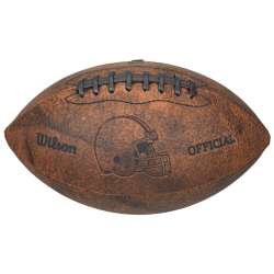 Cleveland Browns Football - Vintage Throwback - 9 Inches