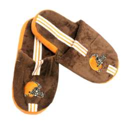Cleveland Browns Slippers - Youth 8-16 Stripe (12 pc case) CO