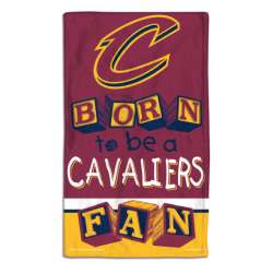 Cleveland Cavaliers Baby Burp Cloth 10x17 Special Order
