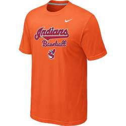 Cleveland Indians 2014 Home Practice T-Shirt - Orange