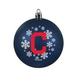 Cleveland Indians Ornament Shatterproof Ball Special Order