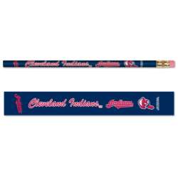 Cleveland Indians Pencil 6 Pack - Special Order
