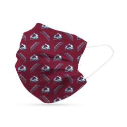 Colorado Avalanche Face Mask Disposable 6 Pack