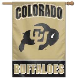 Colorado Buffaloes Banner 28x40 Vertical - Special Order