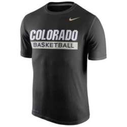 Colorado Buffaloes Nike Basketball Practice Performance WEM T-Shirt - Black