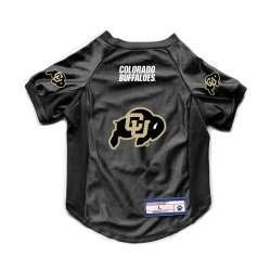 Colorado Buffaloes Pet Jersey Stretch Size Big Dog - Special Order