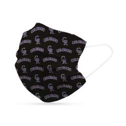 Colorado Rockies Face Mask Disposable 6 Pack