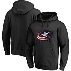 Columbus Blue Jackets Black All Stitched Pullover Hoodie