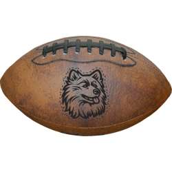 Connecticut Huskies Football - Vintage Throwback - 9 Inches - Special Order