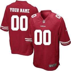 Customized Men & Women & Youth San Francisco 49ers Red Team Color Nike Game Stitched Jersey