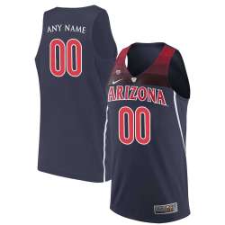 Customized Men's Arizona Wildcats Any Name & Number Navy College Basketball Jersey