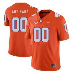 Customized Men's Clemson Tigers Orange Nike College Football Jersey