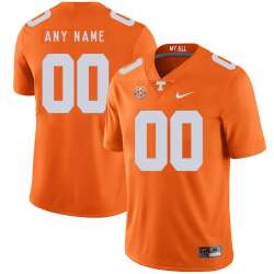 Customized Men's Tennessee Volunteers Orange Nike College Football Jersey