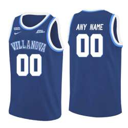 Customized Men\'s Villanova Wildcats Blue College Basketball Jersey