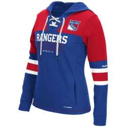 Customized Women Rangers Blue All Stitched Hooded Sweatshirt