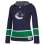 Customized Women Vancouver Canucks Any Name & Number Blue Stitched Hockey Hoodie
