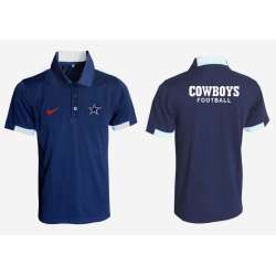 Dallas Cowboys Printed Team Logo 2015 Nike Polo Shirt (5)