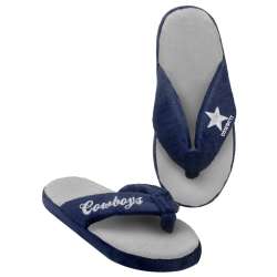 Dallas Cowboys Slippers - Womens Thong Flip Flop (12 pc case)  CO
