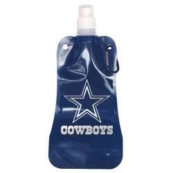 Dallas Cowboys Water Bottle 16oz Foldable CO