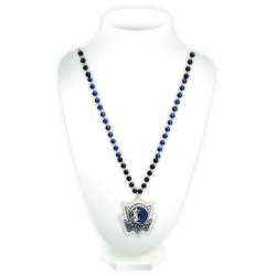 Dallas Mavericks Beads with Medallion Mardi Gras Style