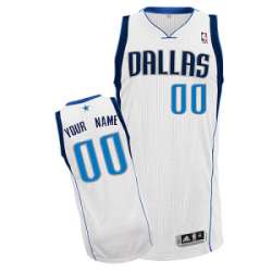 Dallas Mavericks Customized white Home Jerseys