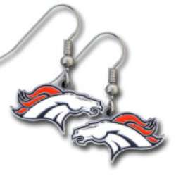 Denver Broncos Dangle Earrings