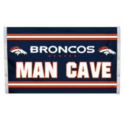 Denver Broncos Flag 3x5 Man Cave