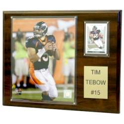 Denver Broncos Plaque - Tim Tebow 12x15 Player