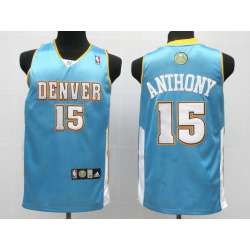 Denver Nuggets #15 Carmelo Anthony light blue Jerseys