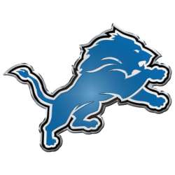 Detroit Lions Auto Emblem - Color