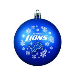 Detroit Lions Ornament Shatterproof Ball Special Order