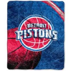 Detroit Pistons Blanket 50x60 Raschel