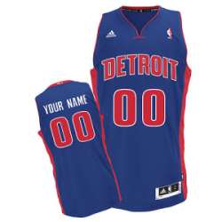 Detroit Pistons Customized Swingman blue Road Jerseys