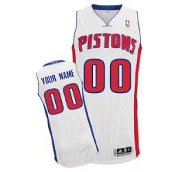 Detroit Pistons Customized white Home Jerseys