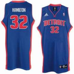 Detroit Pistons #32 Richard Hamilton blue Jerseys
