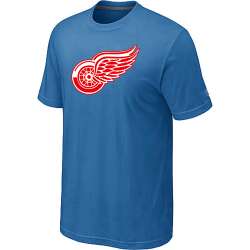 Detroit Red Wings Big & Tall Logo light Blue T-Shirt