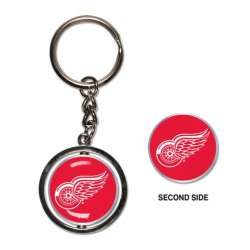 Detroit Red Wings Key Ring Spinner Style - Special Order