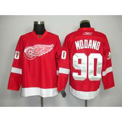 Detroit Red Wings #90 Modano red Jerseys