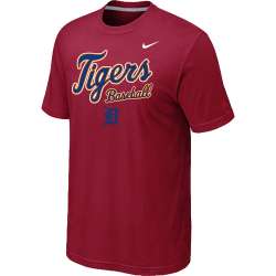 Detroit Tigers 2014 Home Practice T-Shirt - Red